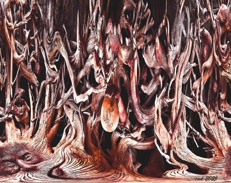 Father Nature Thinks about the Future by artist Charlie Kreitler